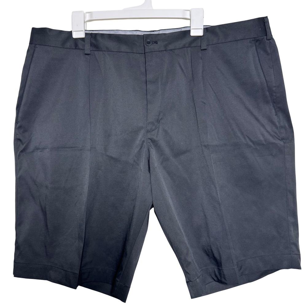 Nike Golf‎ Mens Shorts 42 Tour Performance Athletic Dri-Fit Pleated Black
